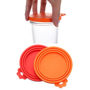 Tampas de Silicone para Latas de Ração