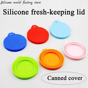 Tampas de Silicone para Latas de Ração