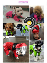 Capa de Chuva Fashion para Cães