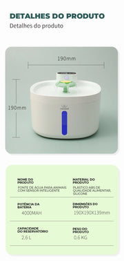 Bebedouro inteligente para Pets