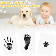 Kit de Impressão de Pegadas Pets