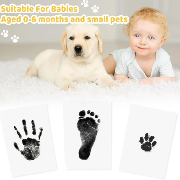 Kit de Impressão de Pegadas Pets