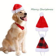 Gorro de Natal para Pets (2, 4 ou 6 peças)