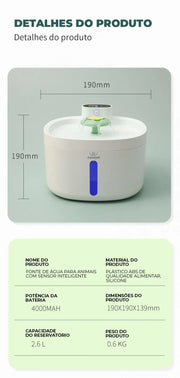 Bebedouro inteligente para Pets