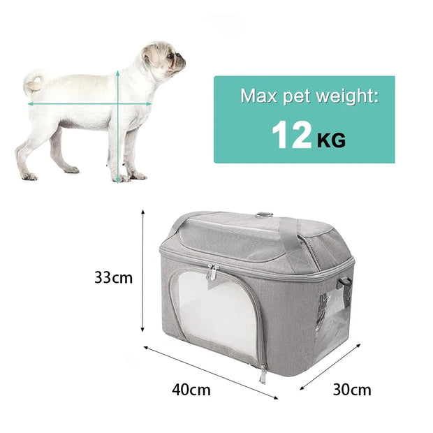Bolsa/ caixa de transporte para animais