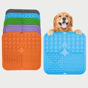 Tapete de Silicone para alimentação Lenta e Interativa (Quadrado)