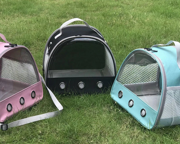 Bag transparente para transporte de Pequenos Animais