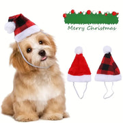 Gorro de Natal para Pets (2, 4 ou 6 peças)