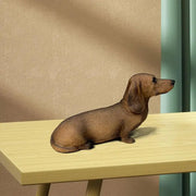Estátua de Cachorro Dachshund